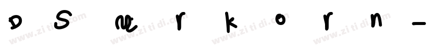 DS Arkorn字体转换